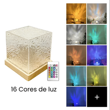 Luminária Ondas do Mar Projetor de Ondulação de Água